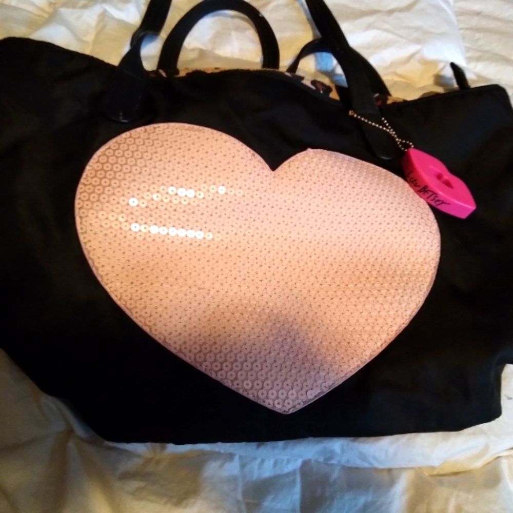 Betsey johnson tote bag